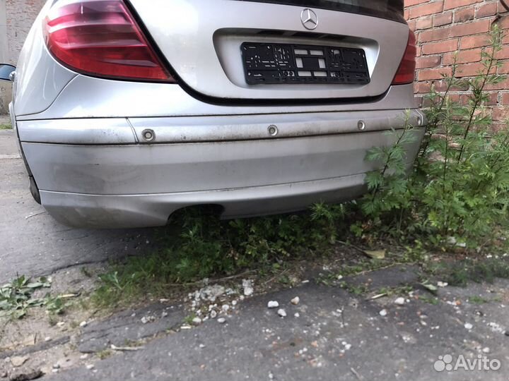 Мерседес w203 купе задний бампер