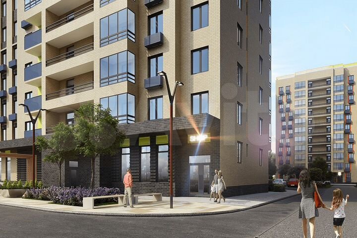 2-к. квартира, 66,3 м², 7/17 эт.