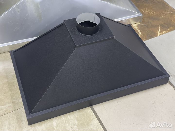 Зонт вытяжной с жироуловителем купить на заказ