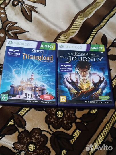 Диски на xbox 360 kinect