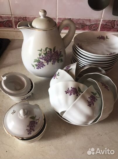 Чайный сервиз СССР дулево