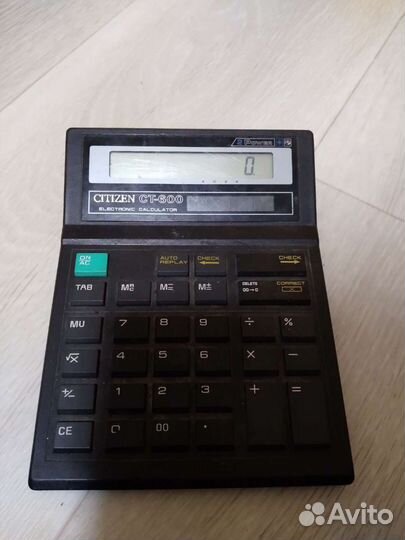 Калькулятор бухгалтерский Citizen CT-600