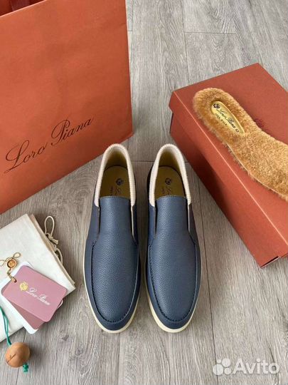 Лоферы Loro Piana Open Walk мужские на резинке