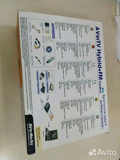 Тв-тюнер Avermedia AverTV Hybrid + FM Cardbus