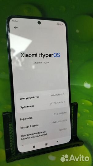 Xiaomi Redmi Note 11, 6/128 ГБ