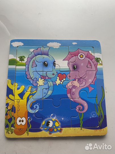 Деревянные пазлы