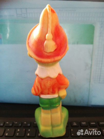 Игрушки из СССР. Карлосон и Буратино