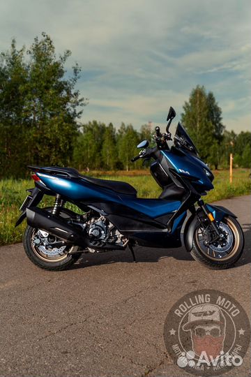 Макси-скутер Zontes ZT350-M matte-blue новый