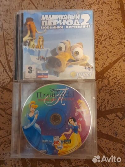Диски CD ROM лицензионные детские игры и программы