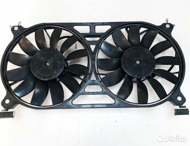 Вентилятор охлаждения с кожухом Нива Шевроле 2123