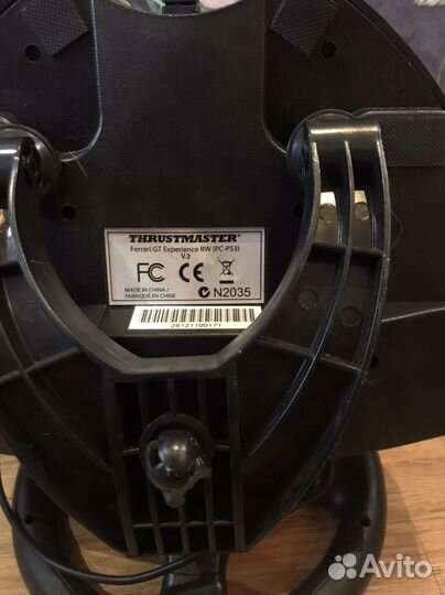 Игровой руль с педалями