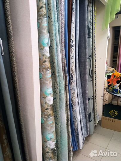 Шторы и тюль новые