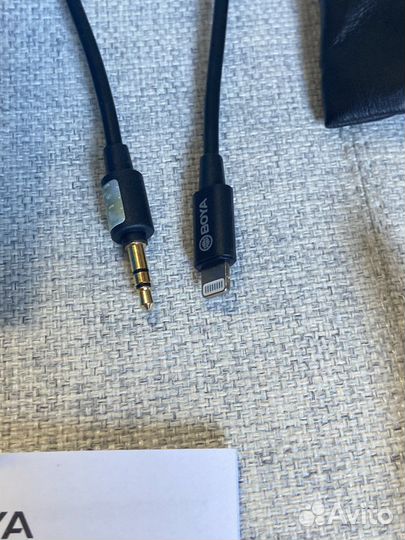 Петличный микрофон boya m2