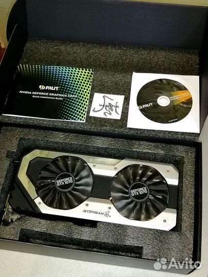 Geforce Palit Gtx 1070 8gb gddr5 Jetstream OC