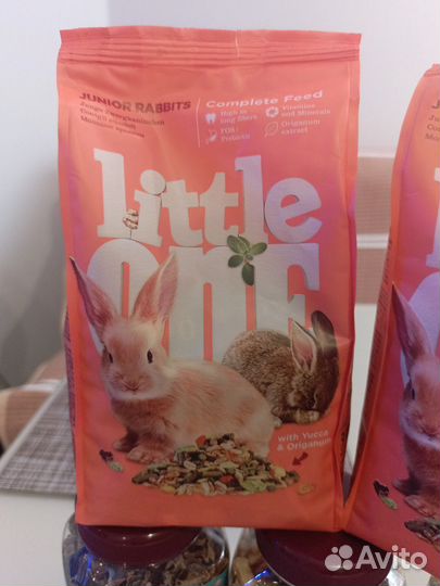 Корм для декоративных кроликов и грызунов