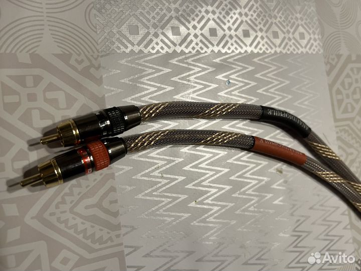 Межблочный кабель 2 rca 2rca Monster