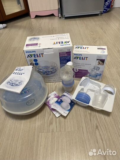 Стерилизатор и ручной молокоотсос