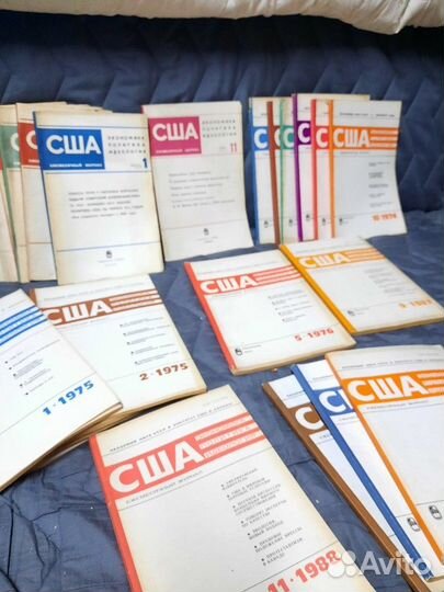 Журнал США 1970 - 89 гг