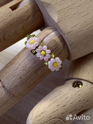 Кольцо из бисера