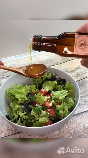 Льняное масло холодного отжима в бочонке