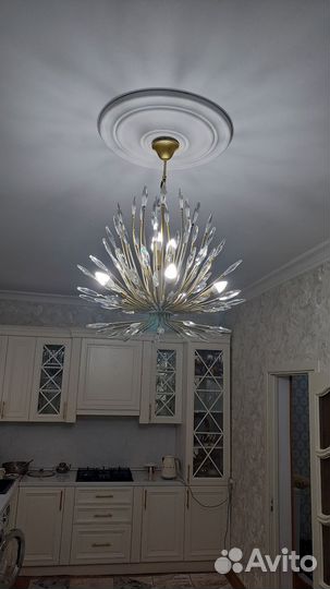 Люстра хрустальная новая