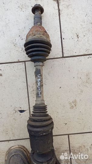 Привод передний правый opel insignia 2.0d АКПП