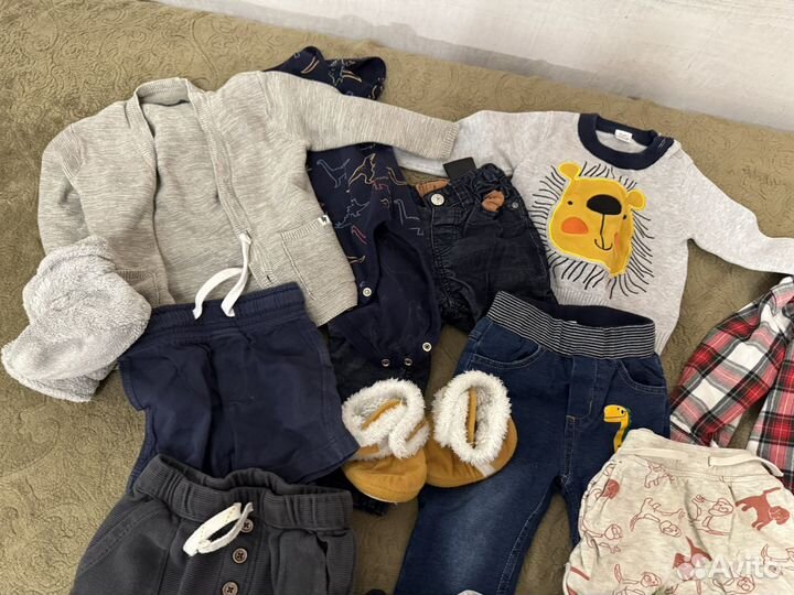 Пакет вещей на мальчика 74 большой