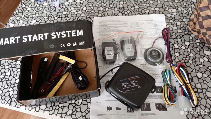 Кнопка старт/стоп и Тон.пленка для автомобиля