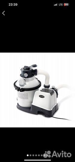 Фильтр-насос песочный intex