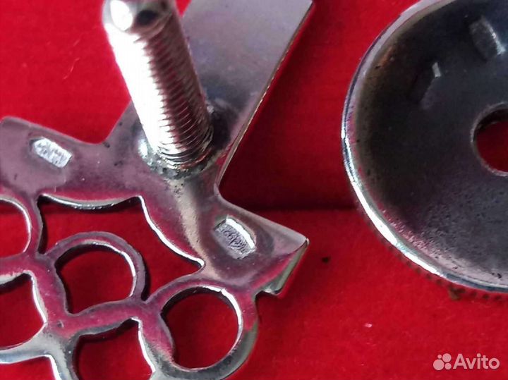 Знак, значок серебро 925. Олимпиада 80. Эмблема