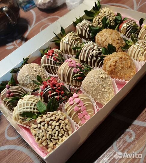 Клубника в шоколаде, шоколад