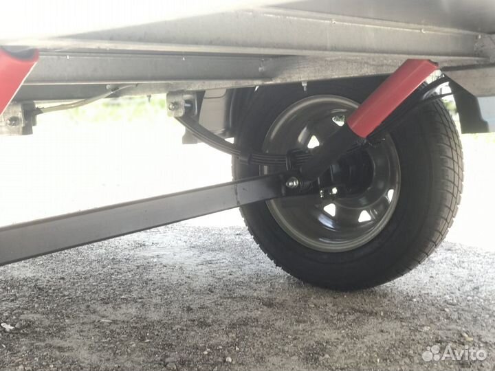 Прицеп Кремень Профи 2,25х1,3 оц. низкий тент