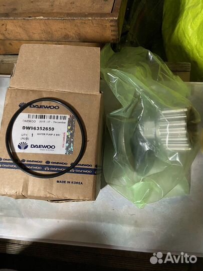 Водяной насос помпа daewoo nexia