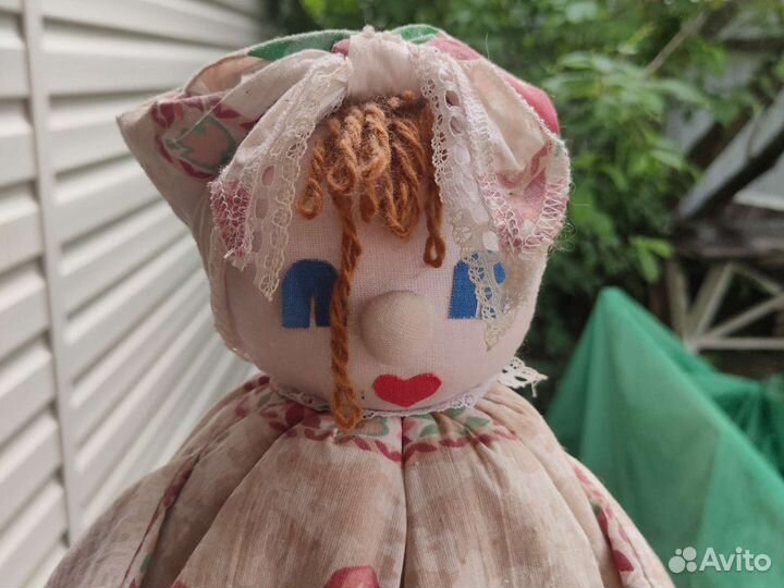 Баба на чайник банку текстиль