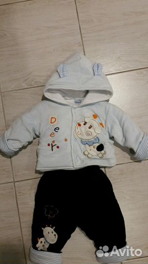 Костюм демисезонный на 3-6мес