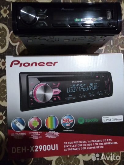 Автомагнитола pioneer 1 din