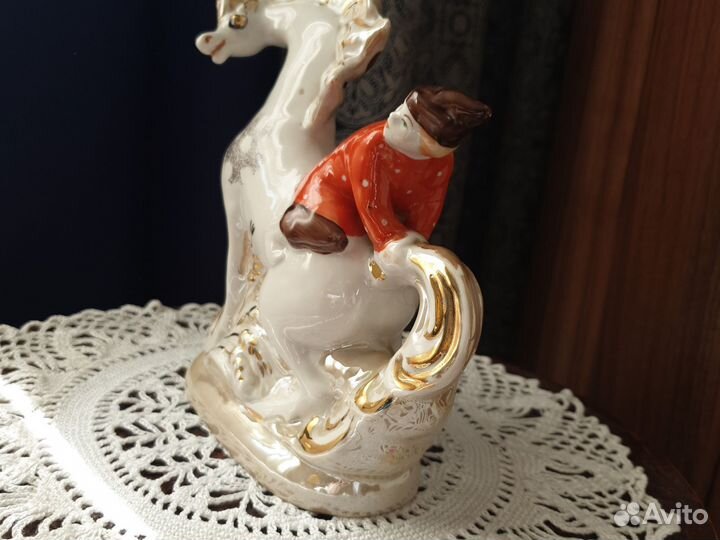 Статуэтка фарфор СССР Конёк горбунок