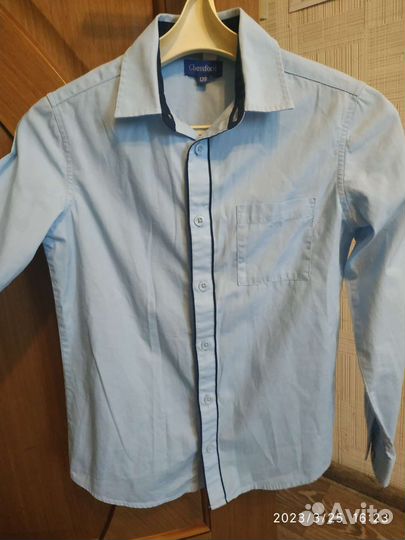 Рубашка на мальчика 128