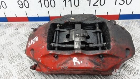 Суппорт тормозной передний правый volkswagen touar