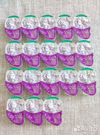 Линзы контактные для астигматизма Precision 1