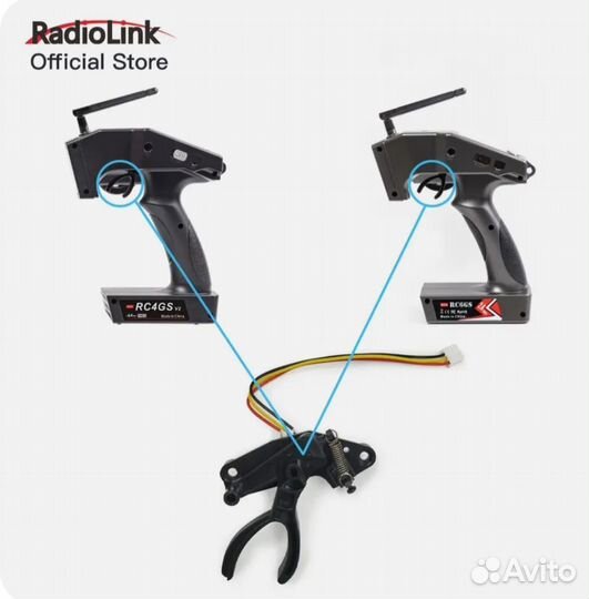 Контроллер дроссельной заслонки на RadioLink