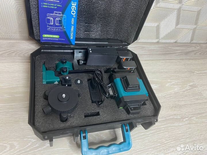 Лазерный уровень makita 4D нивелир 16 линий