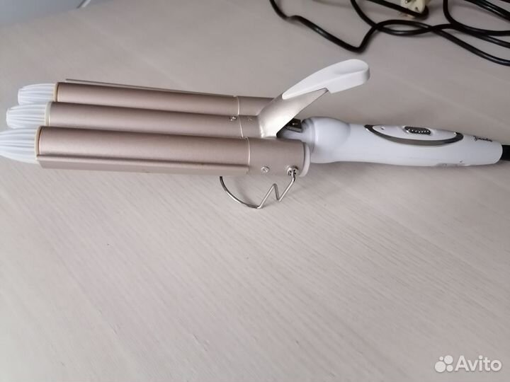 Плойка тройная для волос