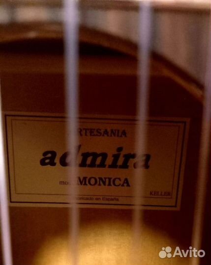 Испанская классическая гитара Admira Monica