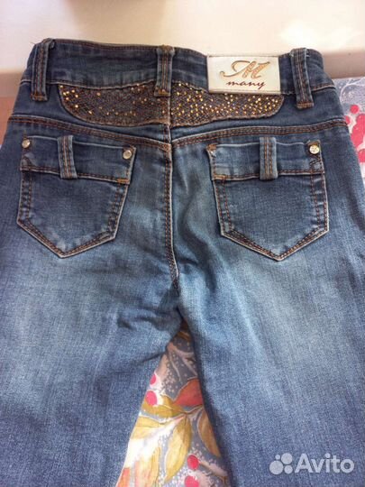 Джинсовый костюм детский женский