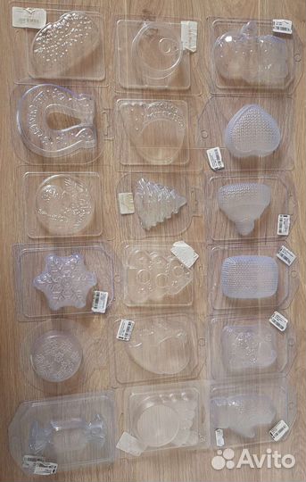 Пластиковые формы для мыла