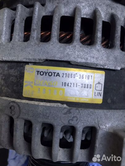 Генератор toyota-Leksus 270060-36101