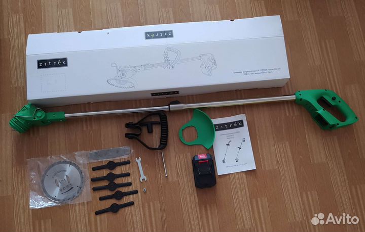 Электротриммер аккумуляторный,садовый. Новый