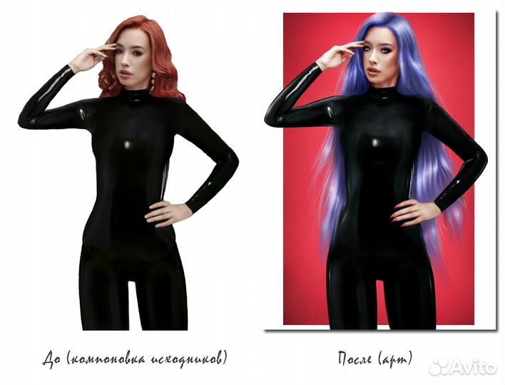 Фотошоп ретушь цветокоррекция обработка фотографий