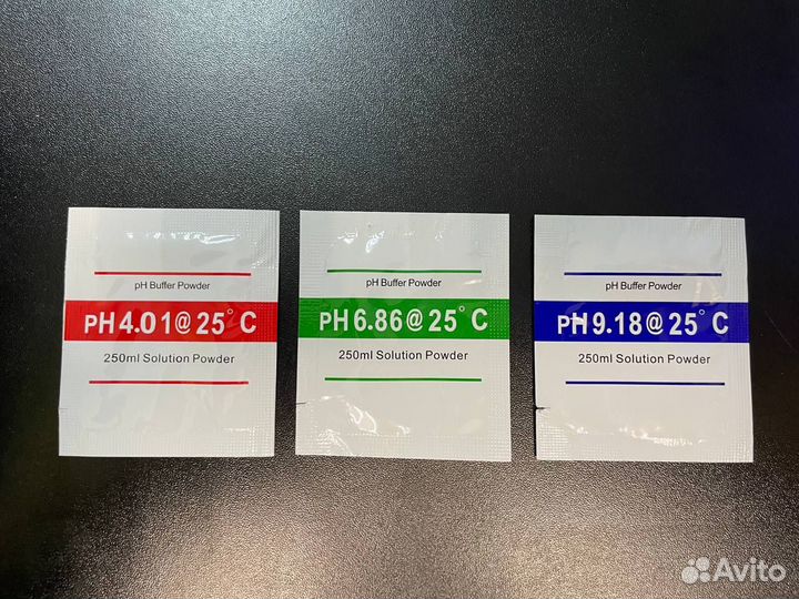 Набор калибровочных порошков для ph метра